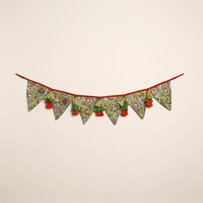  Handmade Fabric Beads & Tassels Toran