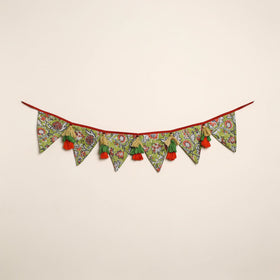  Handmade Fabric Beads & Tassels Toran