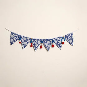  Handmade Fabric Beads & Tassels Toran