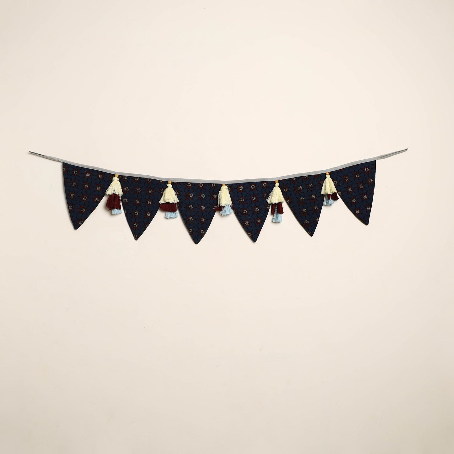  Handmade Fabric Beads & Tassels Toran