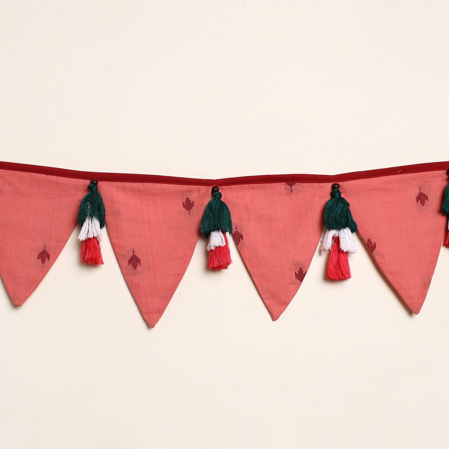  Handmade Fabric Beads & Tassels Toran