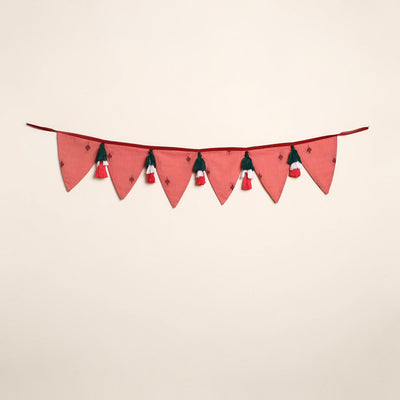  Handmade Fabric Beads & Tassels Toran