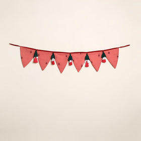  Handmade Fabric Beads & Tassels Toran