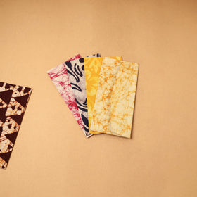 Handmade fabric envelope (assorted set of 5) 01