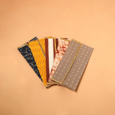  Handmade Fabric Envelope (Assorted Set of 5)