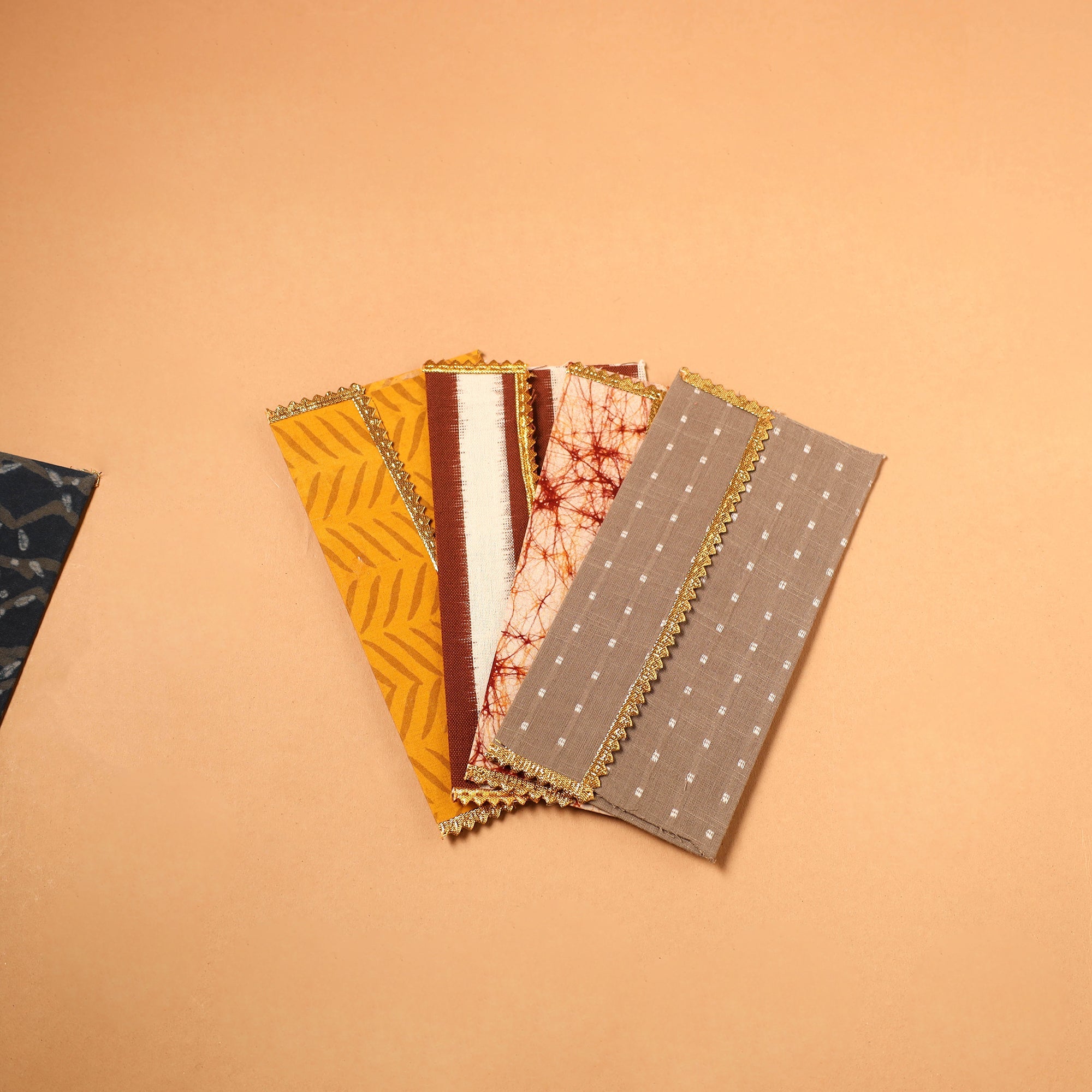  Handmade Fabric Envelope (Assorted Set of 5)