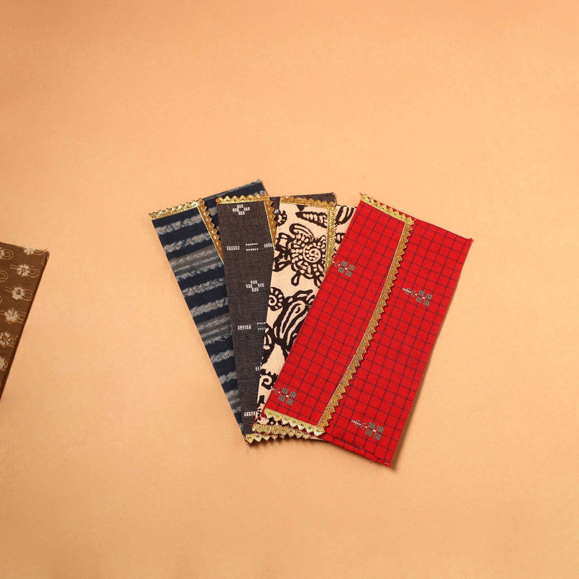  Handmade Fabric Envelope (Assorted Set of 5)
