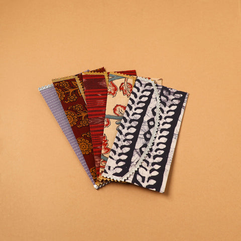  Handmade Fabric Envelope (Assorted Set of 5)
