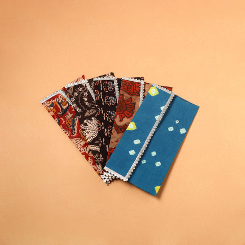  Handmade Fabric Envelope (Assorted Set of 5)