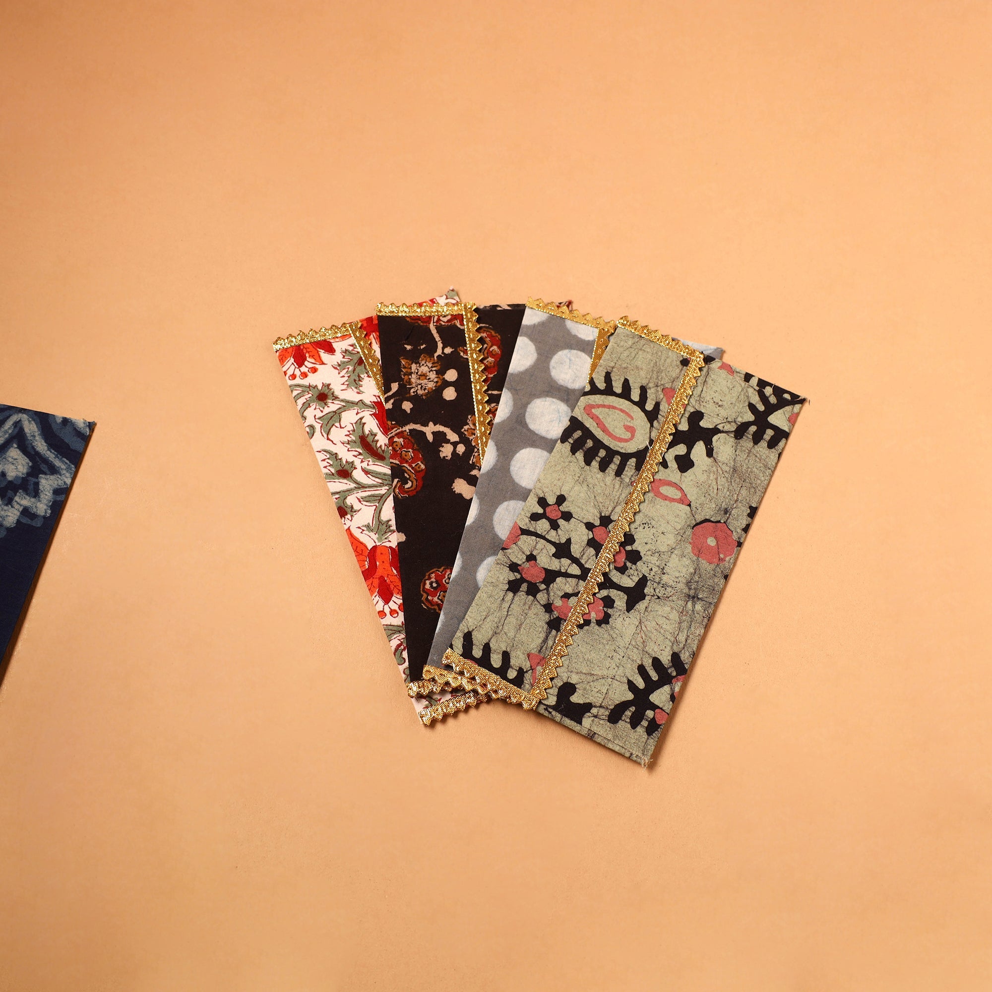  Handmade Fabric Envelope (Assorted Set of 5)