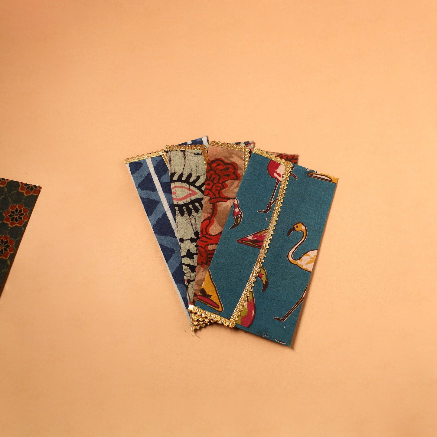  Handmade Fabric Envelope (Assorted Set of 5)