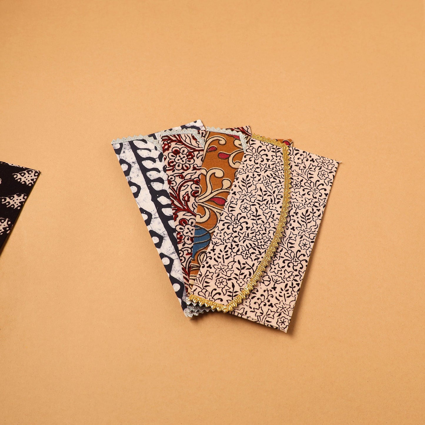  Handmade Fabric Envelope (Assorted Set of 5)