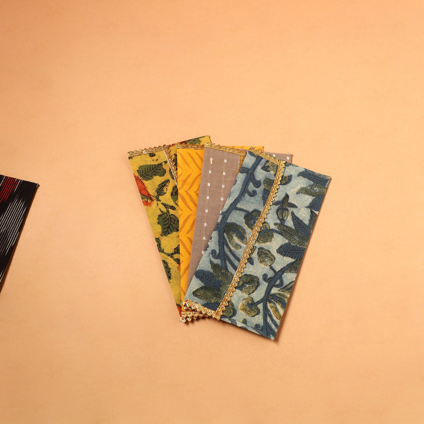  Handmade Fabric Envelope (Assorted Set of 5)