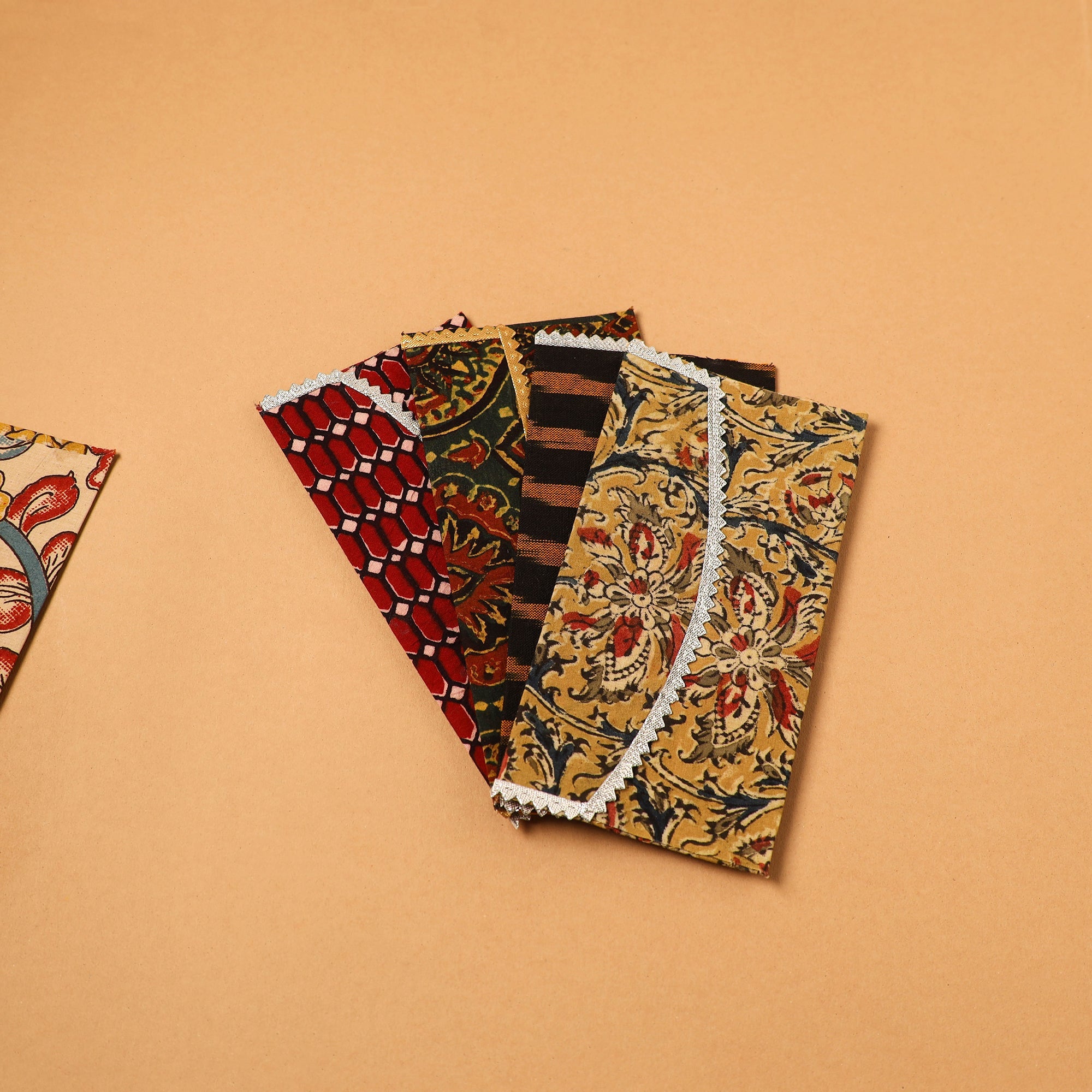  Handmade Fabric Envelope (Assorted Set of 5)