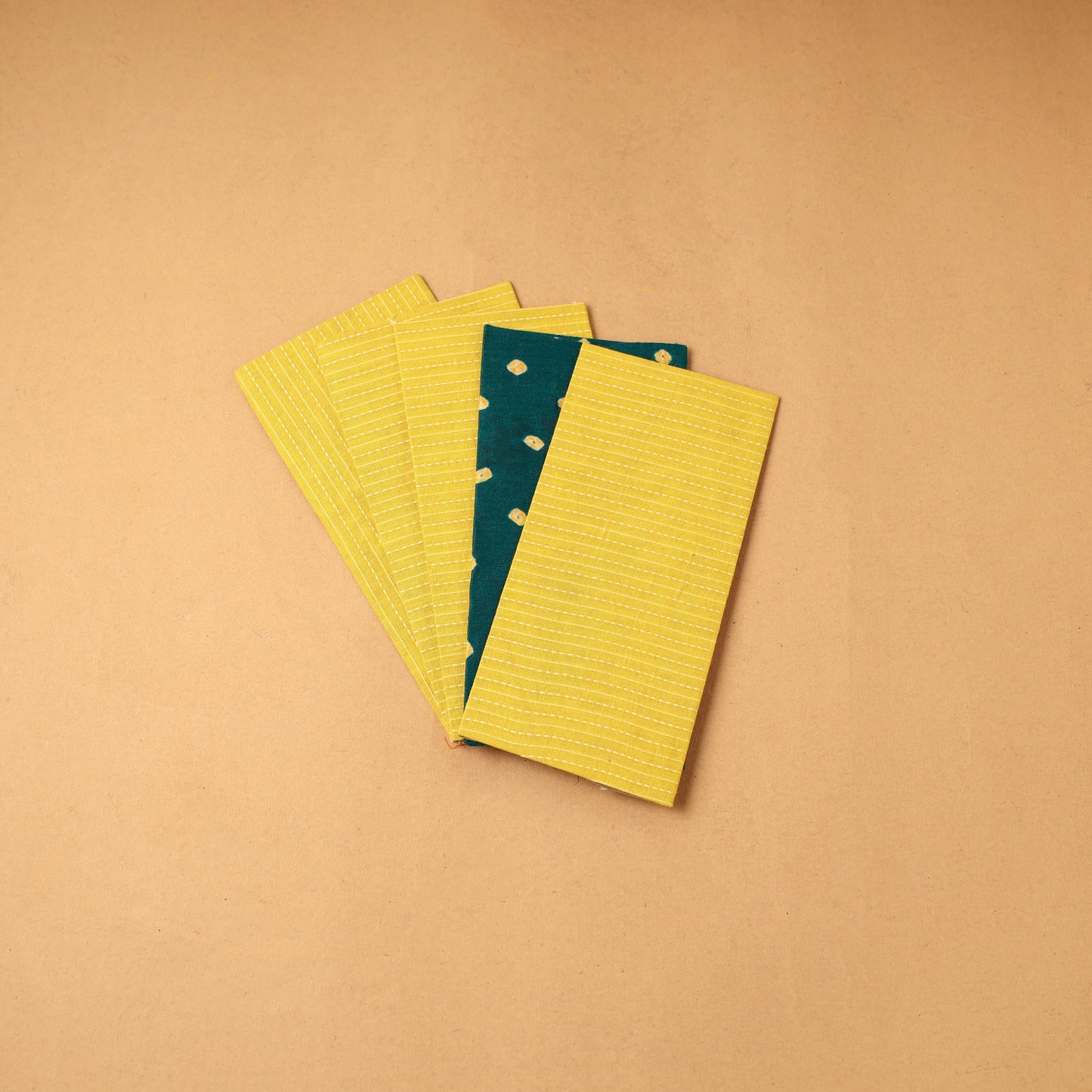 Handmade fabric envelope (assorted set of 5) 12