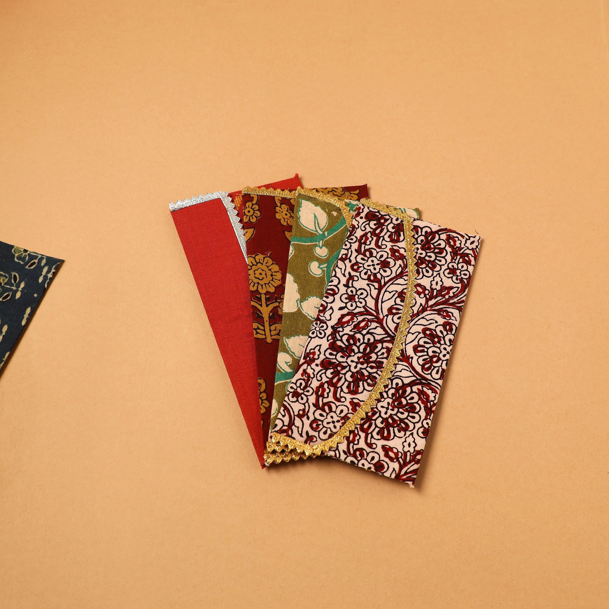  Handmade Fabric Envelope (Assorted Set of 5)