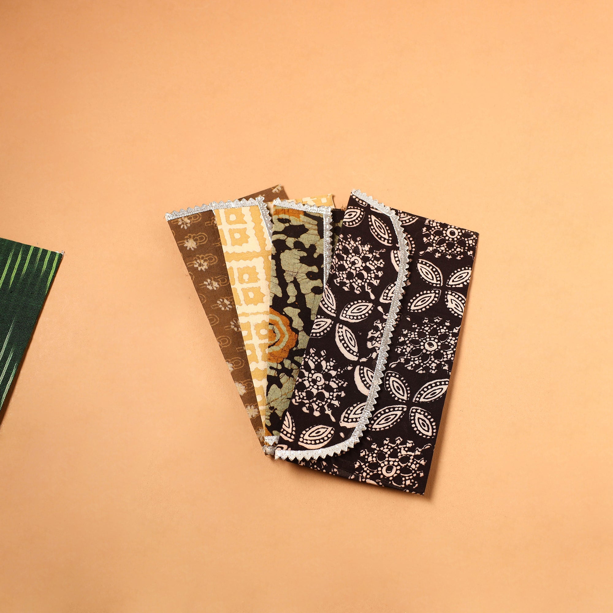  Handmade Fabric Envelope (Assorted Set of 5)