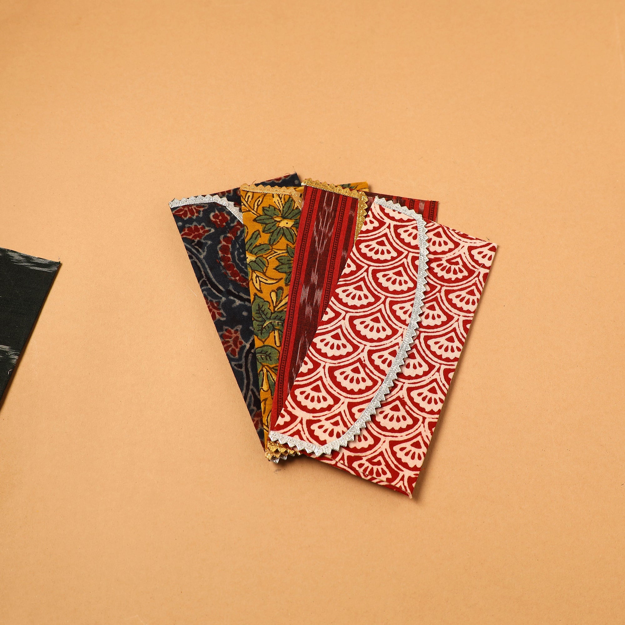  Handmade Fabric Envelope (Assorted Set of 5)