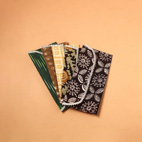 Handmade Fabric Envelope (Assorted Set of 5)