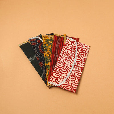  Handmade Fabric Envelope (Assorted Set of 5)
