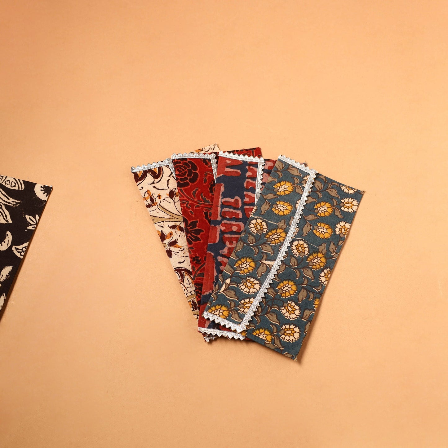  Handmade Fabric Envelope (Assorted Set of 5)