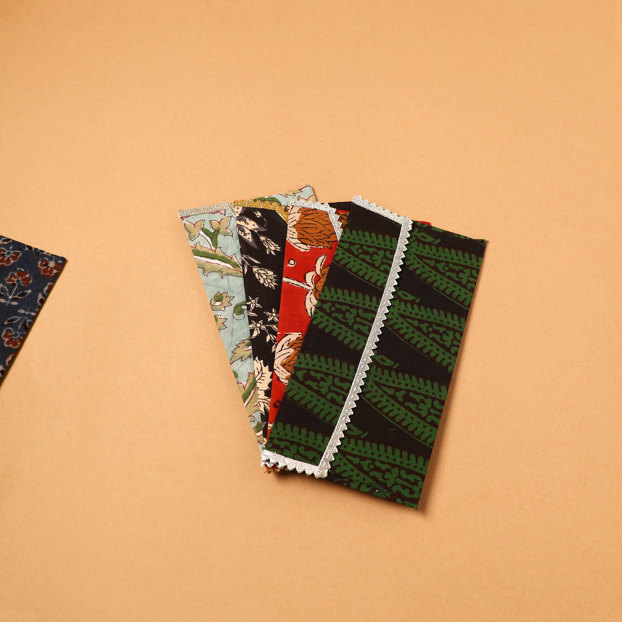  Handmade Fabric Envelope (Assorted Set of 5)