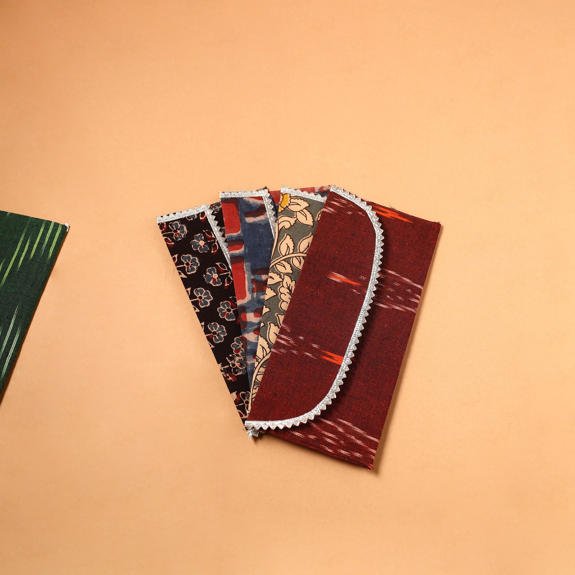  Handmade Fabric Envelope (Assorted Set of 5)