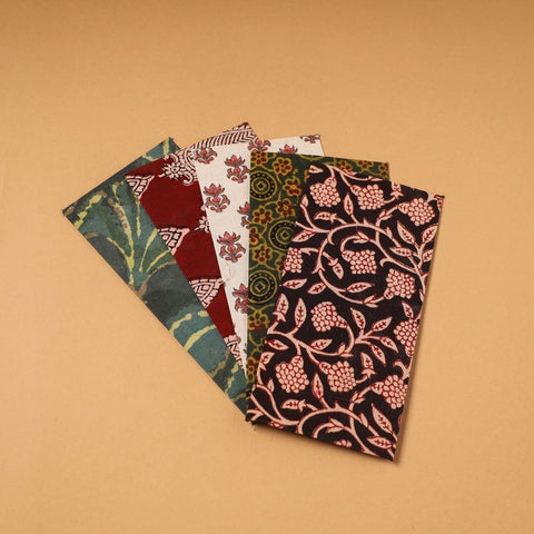  Handmade Fabric Envelope (Assorted Set of 5)