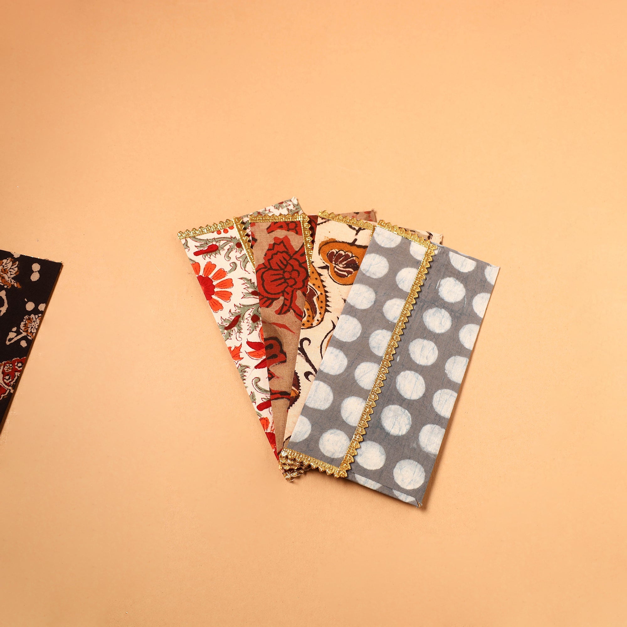  Handmade Fabric Envelope (Assorted Set of 5)