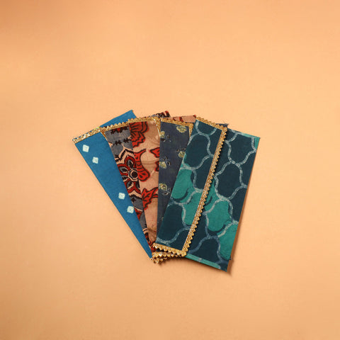  Handmade Fabric Envelope (Assorted Set of 5)