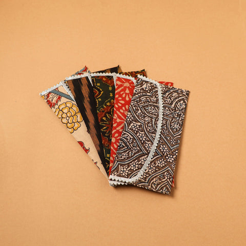  Handmade Fabric Envelope (Assorted Set of 5)