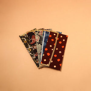  Handmade Fabric Envelope (Assorted Set of 5)