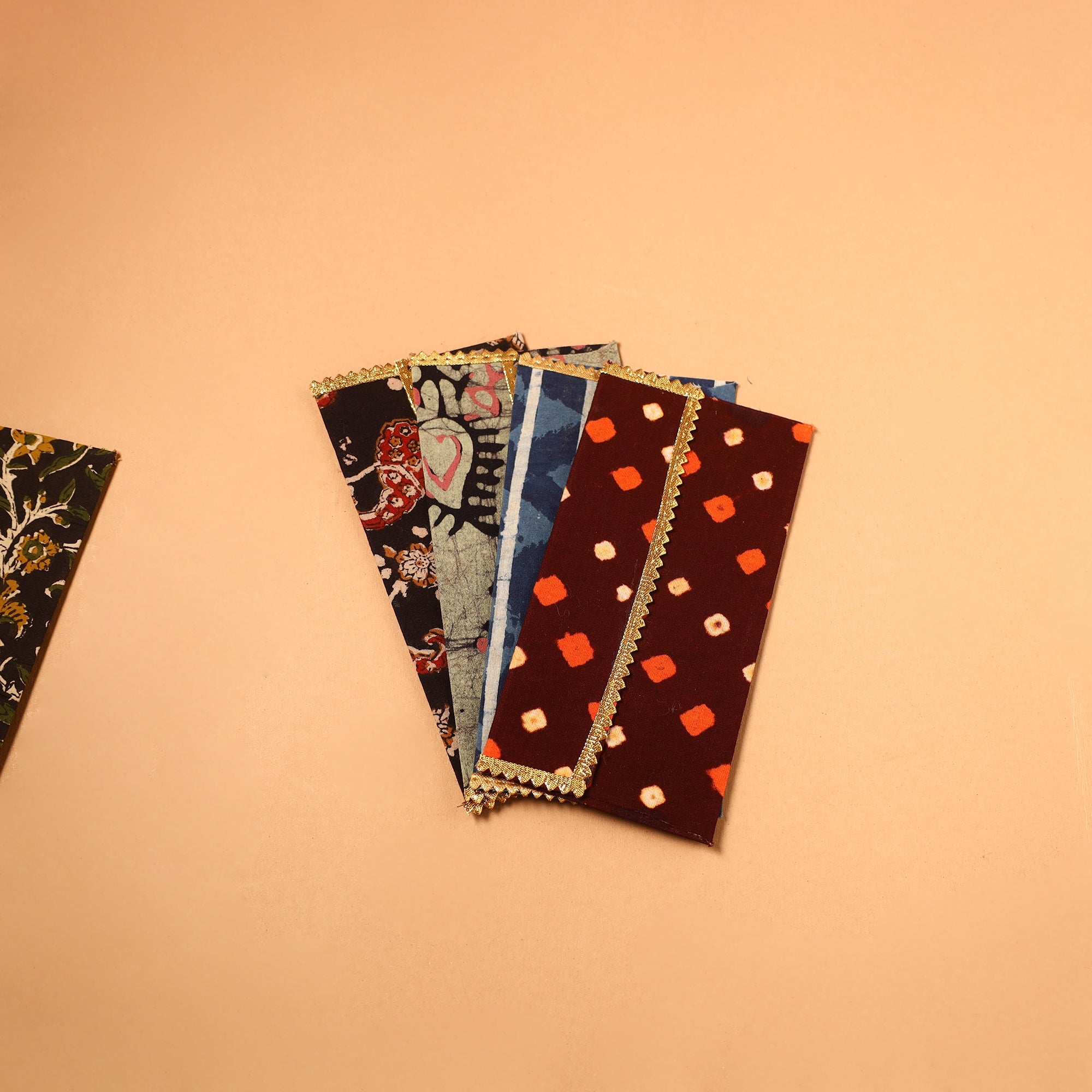  Handmade Fabric Envelope (Assorted Set of 5)