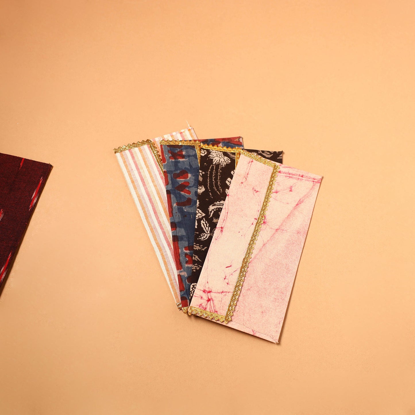  Handmade Fabric Envelope (Assorted Set of 5)