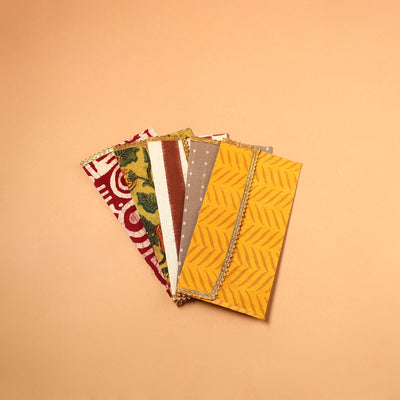  Handmade Fabric Envelope (Assorted Set of 5)