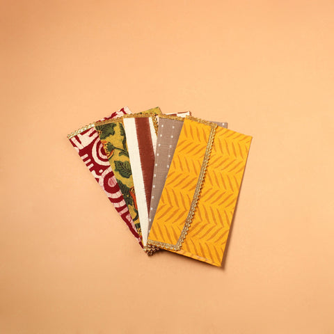 Handmade Fabric Envelope (Assorted Set of 5)