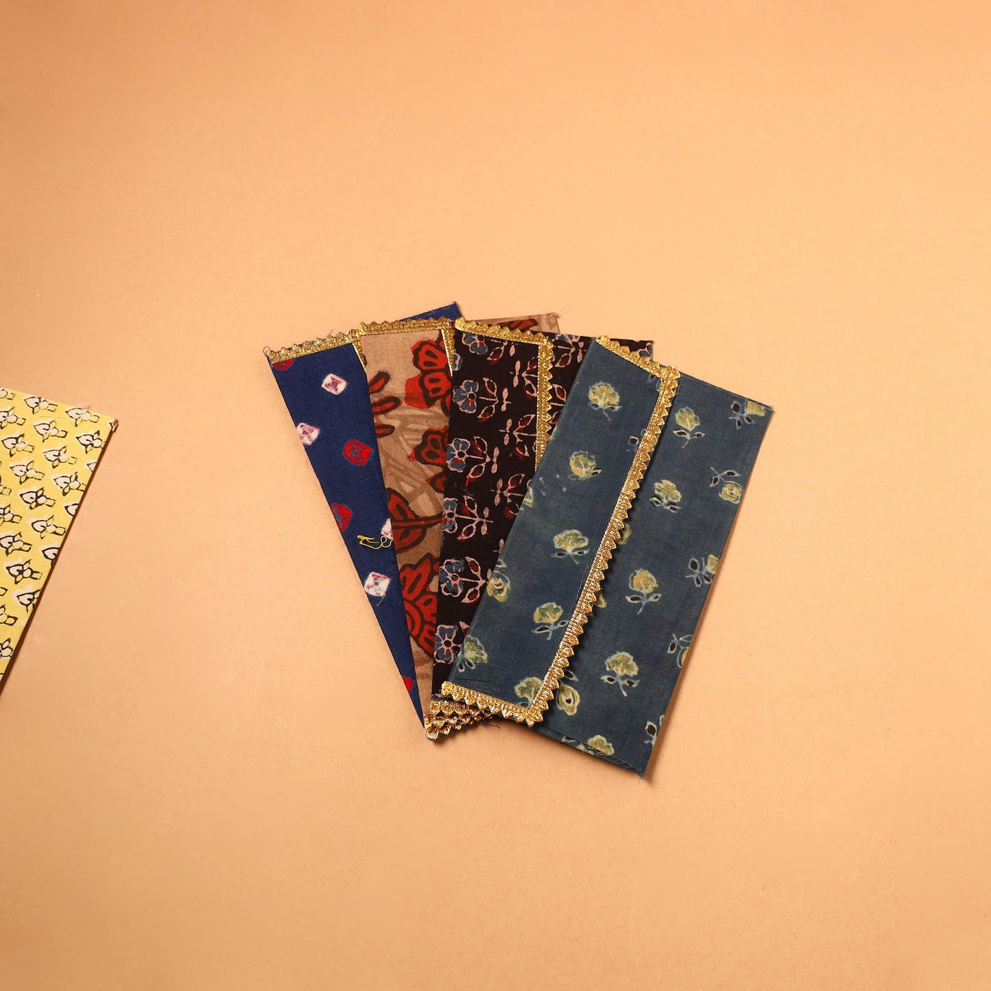  Handmade Fabric Envelope (Assorted Set of 5)