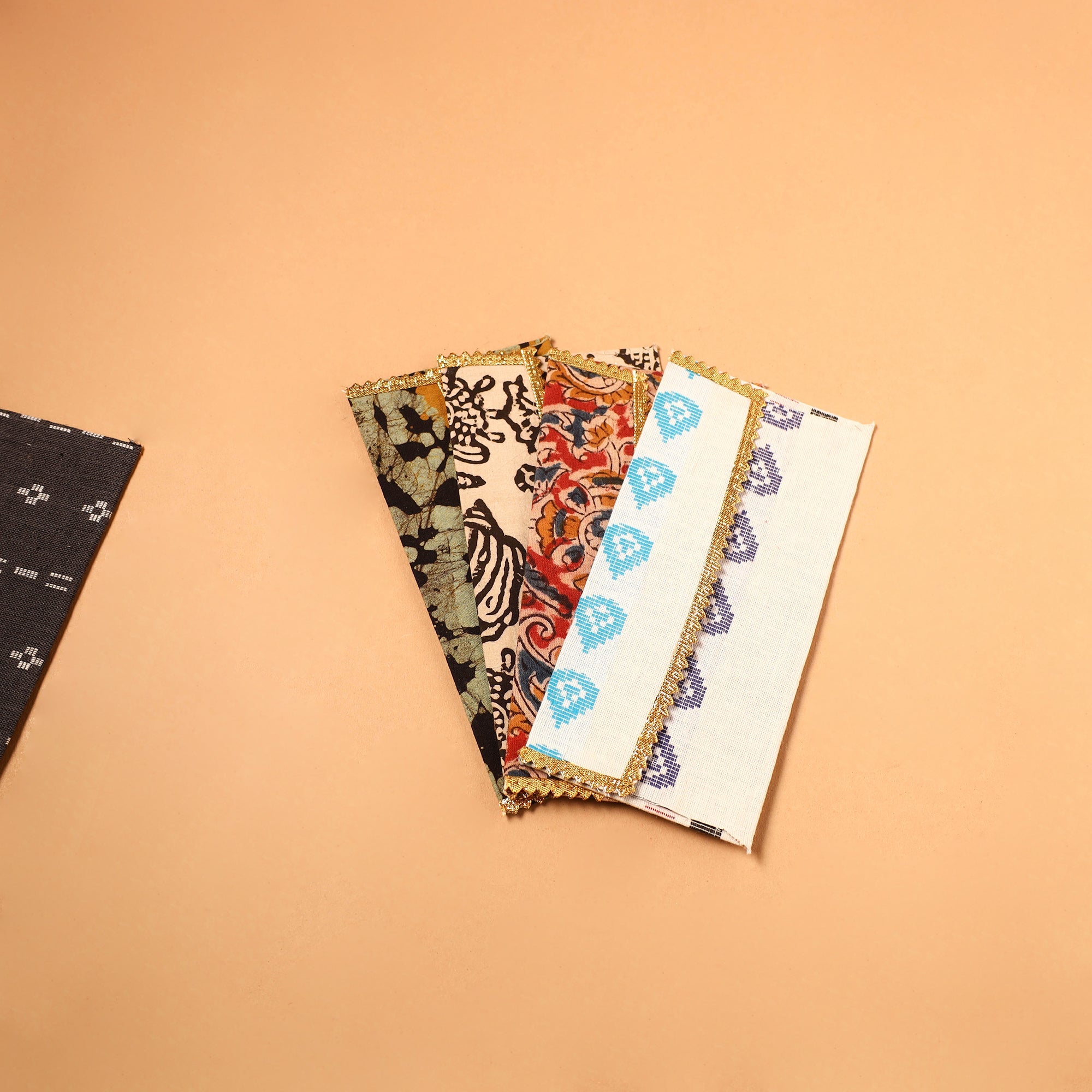  Handmade Fabric Envelope (Assorted Set of 5)