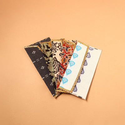  Handmade Fabric Envelope (Assorted Set of 5)