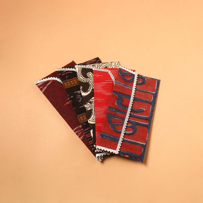  Handmade Fabric Envelope (Assorted Set of 5)