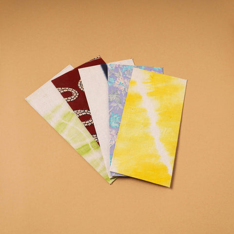  Handmade Fabric Envelope (Assorted Set of 5)