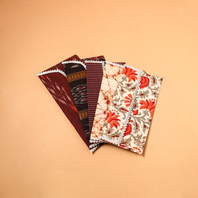  Handmade Fabric Envelope (Assorted Set of 5)
