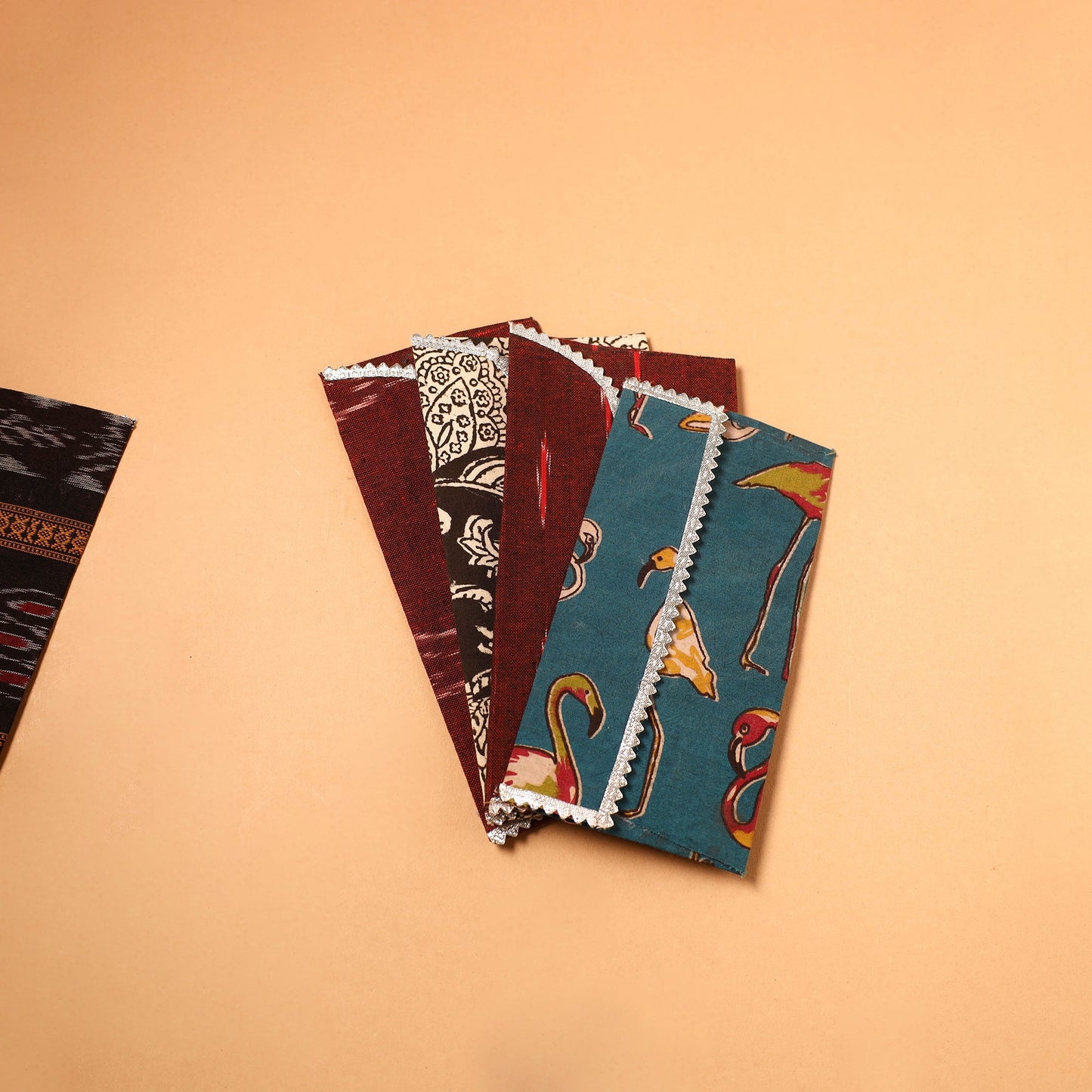 Handmade Fabric Envelope (Assorted Set of 5)