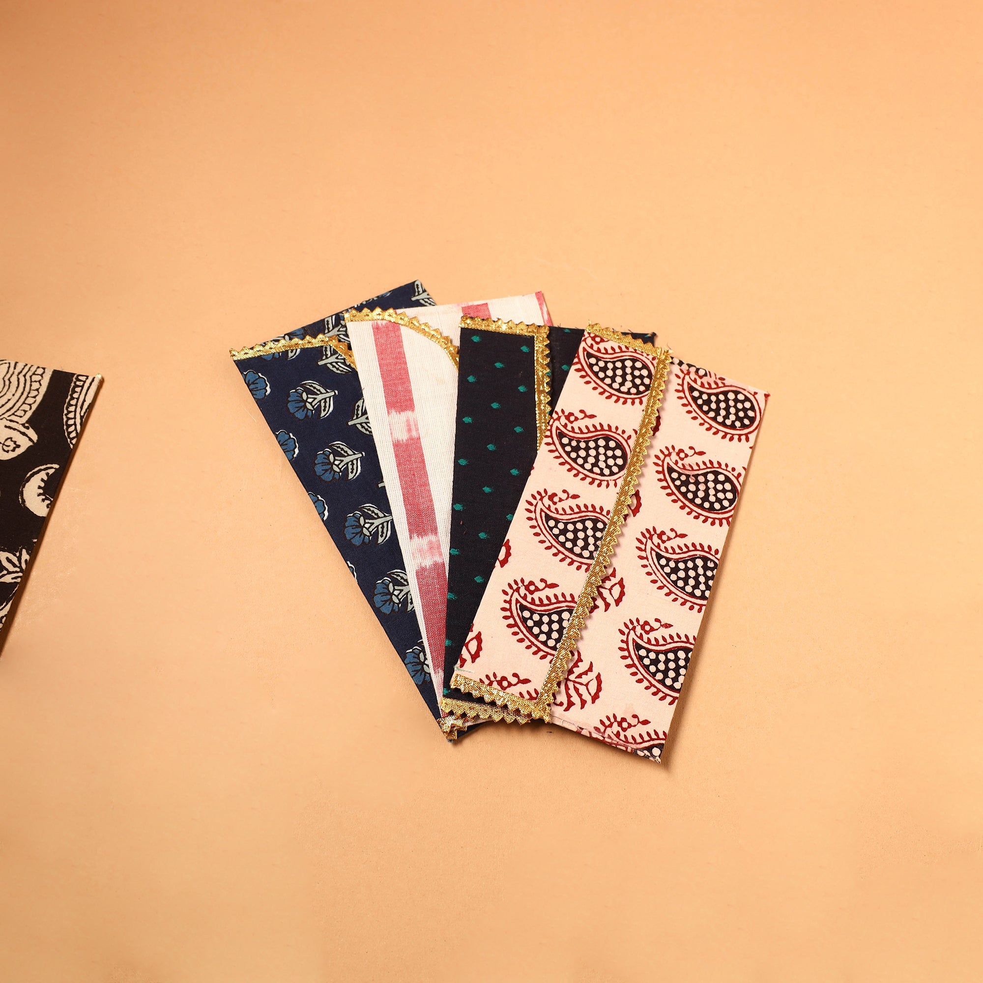  Handmade Fabric Envelope (Assorted Set of 5)