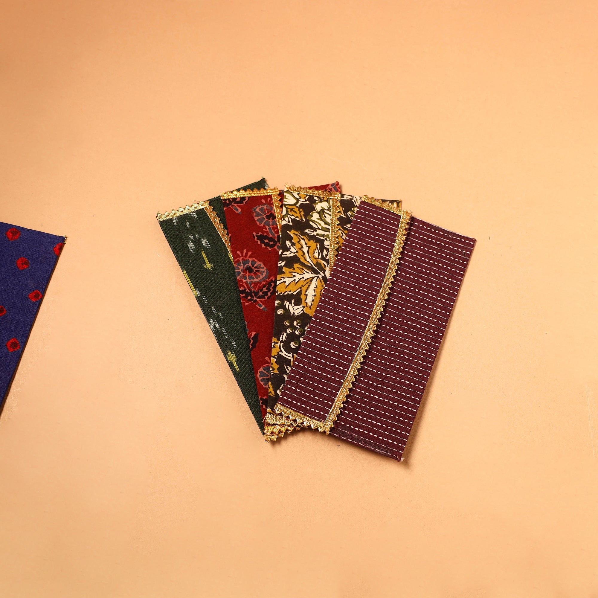  Handmade Fabric Envelope (Assorted Set of 5)
