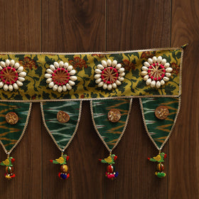 Handmade fabric toran for festive decor 01 - handcrafted