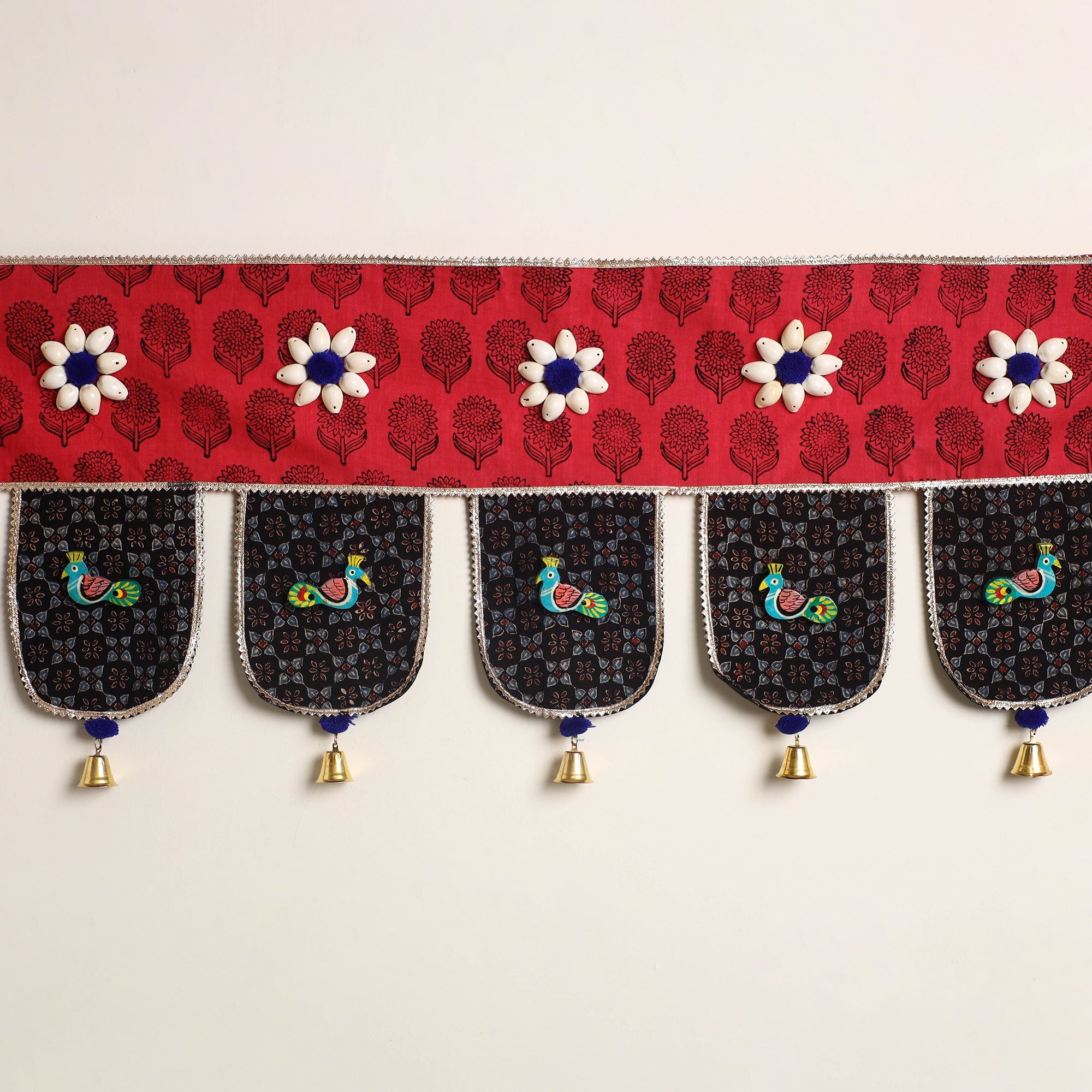  Handmade Fabric Toran for Festive Decor