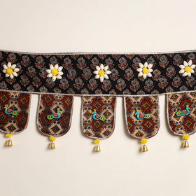 Handmade fabric toran for festive decor 02 - handcrafted