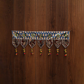 Handmade fabric toran for festive decor 03 - handcrafted