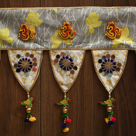 Handmade fabric toran for festive decor 05 - handcrafted